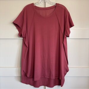 Champion C9 Light Weight Mesh Back Hi Low Top Short Sleeve Shirt Women’s XL